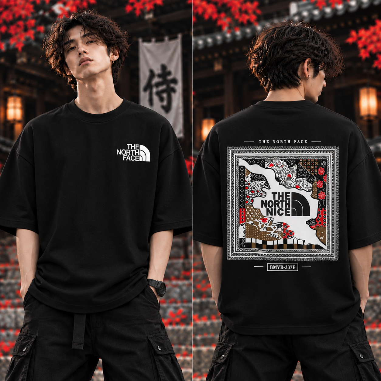 [THE NORTH NICE] PREMIUM EXCLUSIVE DROP-SHOULDER T-SHIRT