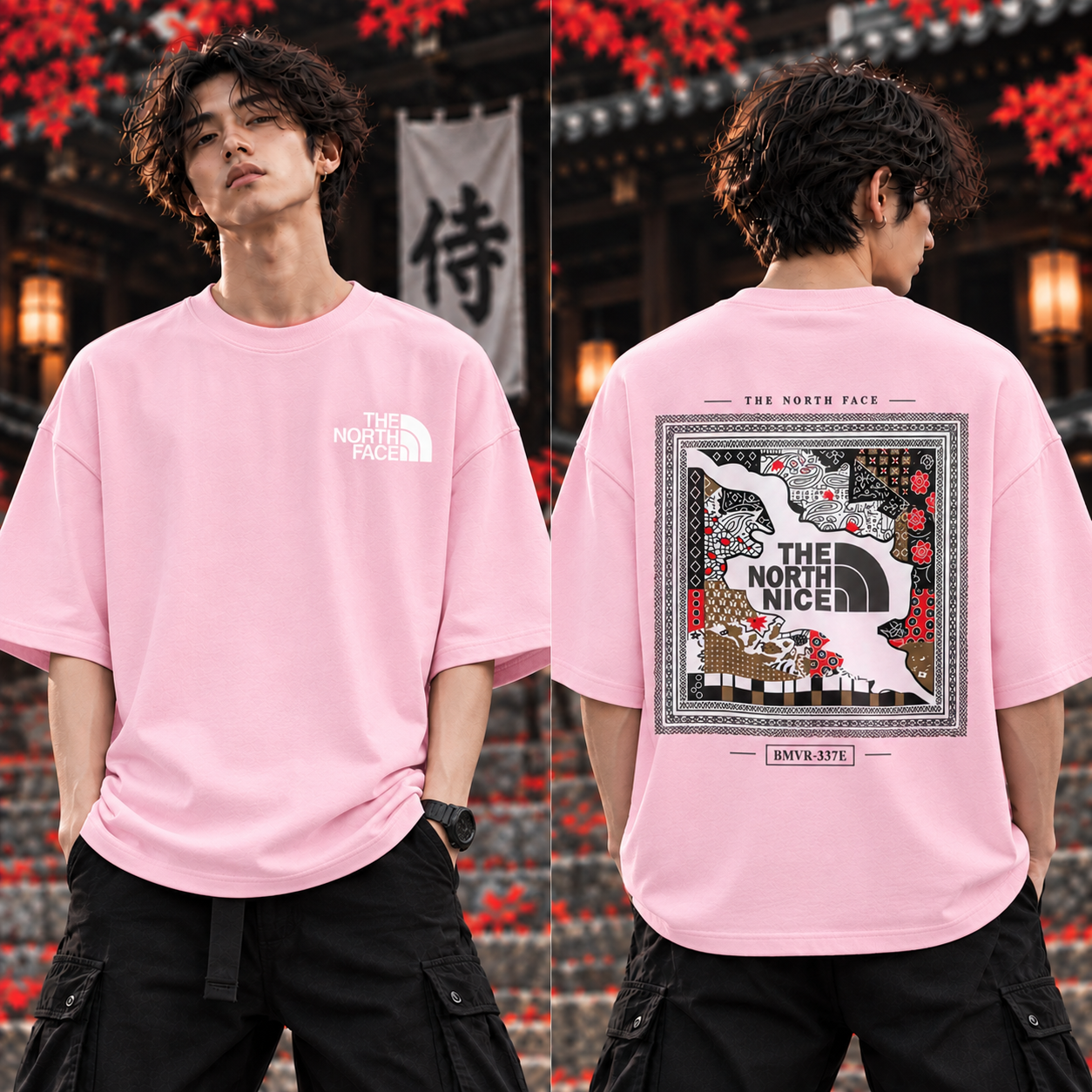 [THE NORTH NICE] PREMIUM EXCLUSIVE DROP-SHOULDER T-SHIRT
