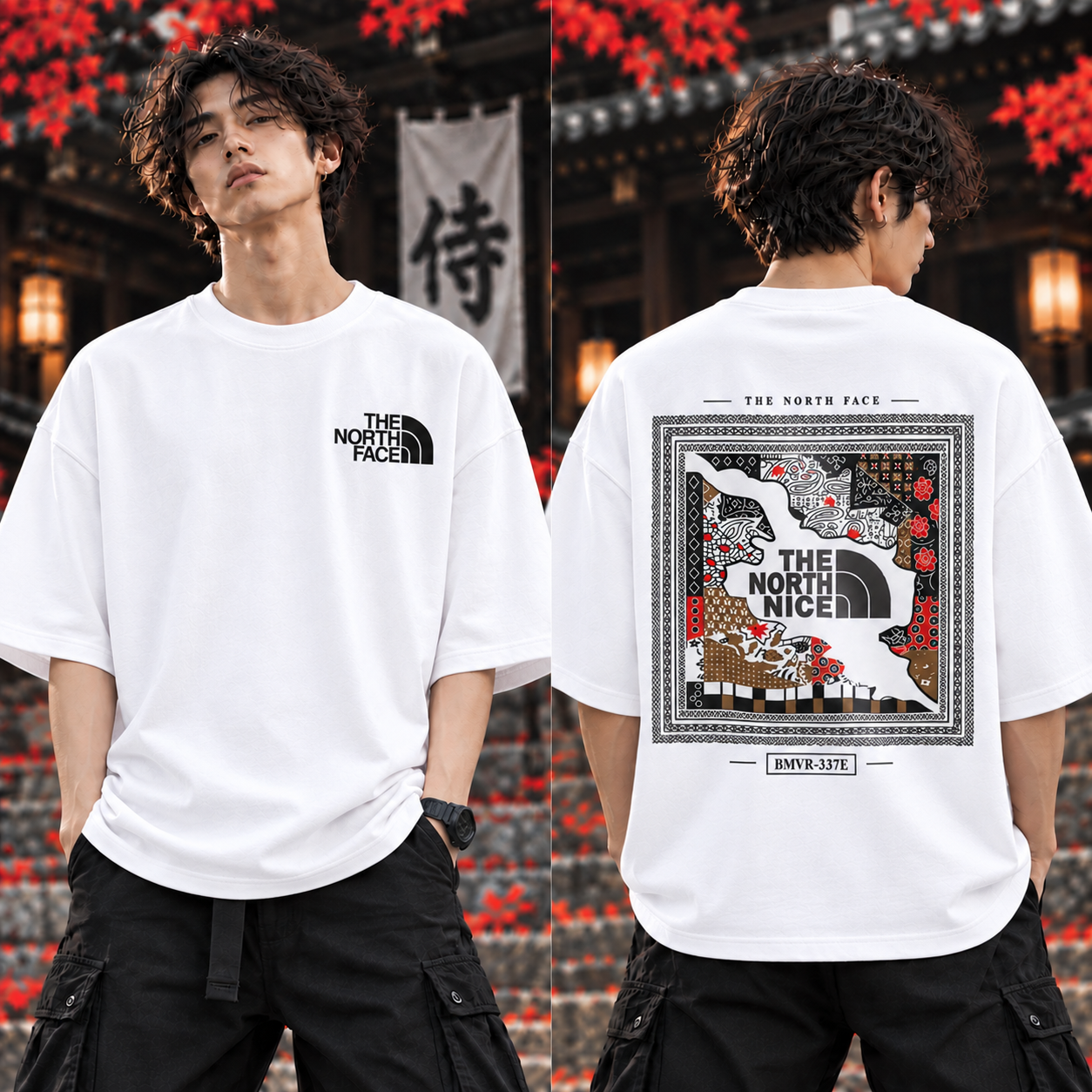 [THE NORTH NICE] PREMIUM EXCLUSIVE DROP-SHOULDER T-SHIRT